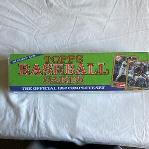Topps Baseball Cards 1987 Complete Set